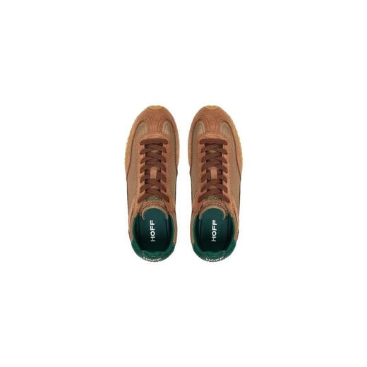 HOFF women's running shoes are lightweight, comfortable, breathable, wear-resistant, cushioning and supportive for daily wear. Brown color-blocking design Braun 36