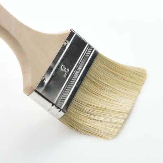 Jingxi Selection Paint Brush Non-shedding Pig Hair Brush Thickened Cleaning Mixed Bristle Barbecue Brush High-end 1 inch 1 trial
