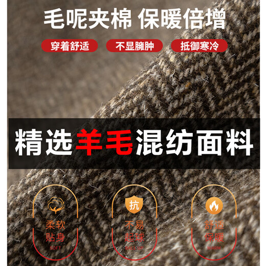 Chenfu woolen suit jacket for women spring and autumn new high-end wool small back slit casual fashion temperament suit regular style gray suit L recommended 105-114 Jin Jin equals 0.5 kg