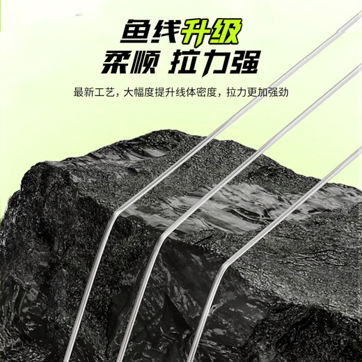 Captain Comma's finished sub-line double hook wolf tooth competitive black pit anti-winding precision tied barbless fish hook tied fishing hook crucian carp hook