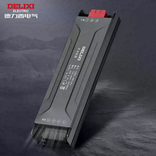 Delixi switching power supply 24V low voltage 12V linear light strip transformer 220V to DC switching power supply 60W24V2.5A switching power supply