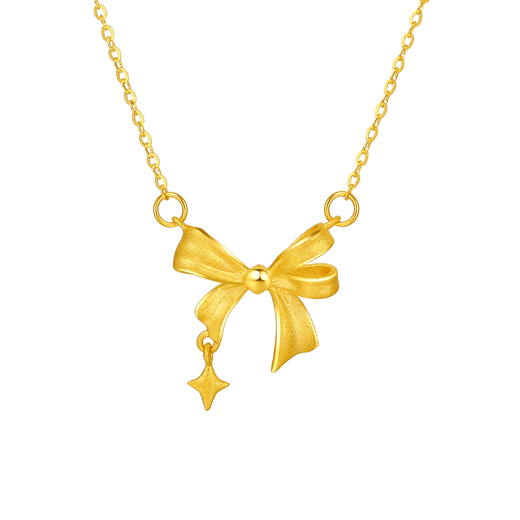 Saturday Fortune Gold Necklace Actress Dream Girl Heart Pendant Birthday Gift Price A0611998 Approximately 3.46g 40+5cm