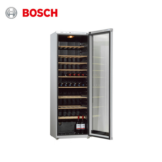 Bosch BOSCH 120-piece professional refrigerated wine cabinet intelligent constant temperature high-end oak wine cabinet 30V80 blue