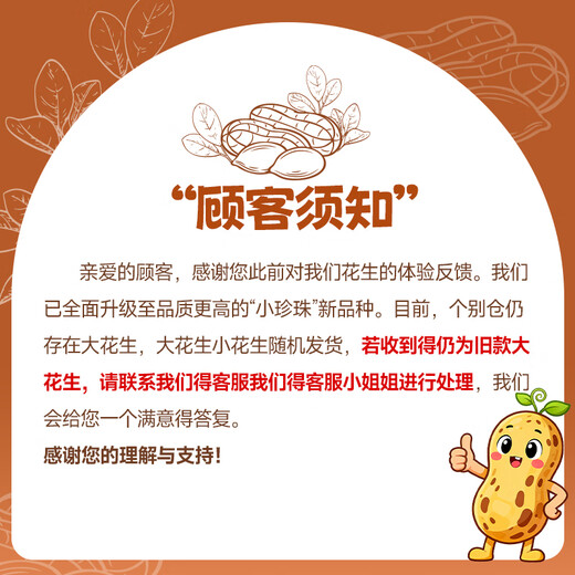 Shengyu iron pot fried peanuts, shelled cooked original small pearls, firewood sparks, raw melon seeds, roasted seeds, snacks and snacks 1000g