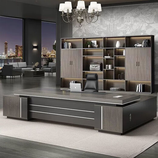 Senyu Office Furniture Office Desk and Chair Combination Simple Modern Executive Desk President Desk Manager Desk Office Furniture Boss Desk Four Colors Available Place an Order and Leave a Message 1.6 Meters Thickened Boss Desk + Side Cabinet
