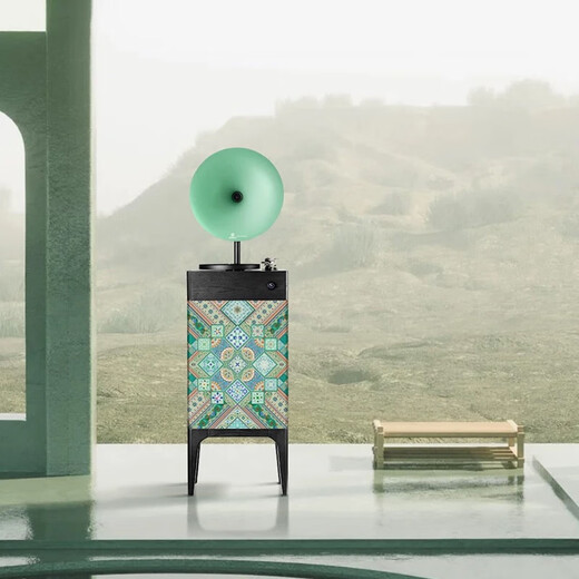 ROBERILLINE German Voice of Berlin i5 National Library co-branded Guanxiang vinyl record player HiFi gramophone lp record player Guanxiang