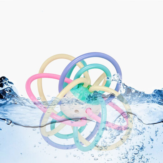 Hisamori Yoshida boiled rattle toy teether baby chewing music Manhattan ball hand catcher baby banana + hand slap teether rattle