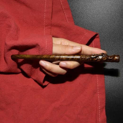 Hairpin original Chinese style bamboo hairpin Chinese style gift wooden hairpin head ornaments hair accessories ebony custom water ripple 1 piece