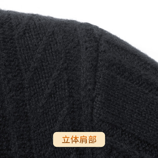 Rich 100% sheep wool heavyweight 520G winter middle-aged warm sweater stand-up collar cardigan coat cardigan sweater for men