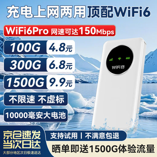 Cool Wing wifi portátil multired universal inalámbrico sin tarjeta wi-fi6 enrutador 4G montado en el automóvil Internet móvil ilimitado portátil de alta velocidad universal universal 2025 5GXY Extreme Edition Batería de larga duración de 10000 mAh + carga y publicación de pedidos de doble uso de Internet (tráfico de 1500G) transmisión en vivo de drama y artefacto de transmisión de video