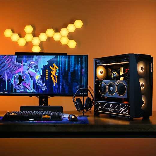 Gigabyte's premium host - RTX5090D/5080/5070Ti Super Eagle/AMD Ryzen 7 9800X3D/9950X3D - FamilyMart flagship 301 desktop computer Ten R7 9800X3D丨5070Ti Magic Eagle