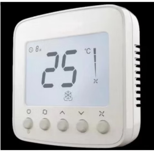 Honeywell LCD thermostat TF228WN central air conditioning panel fan coil controller switch TF228WN two pipes