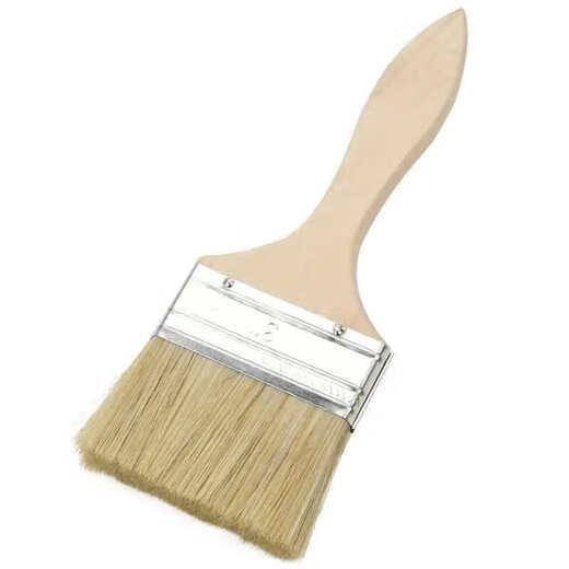 Jingxi Selection Paint Brush Non-shedding Pig Hair Brush Thickened Cleaning Mixed Bristle Barbecue Brush High-end 1 inch 1 trial