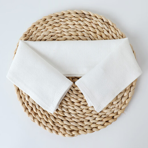 Down jacket collar protector, anti-dirty cotton threaded collar protector, knitted collar, men's and women's cotton coat purchasing agent, brown fine threaded collar