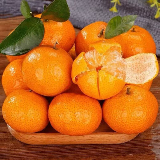 Authentic Guangxi sugar orange burst sweet thin-skinned sugar orange seasonal fresh sweet oranges with box 10Jin Jin equal to 0.5kg packed