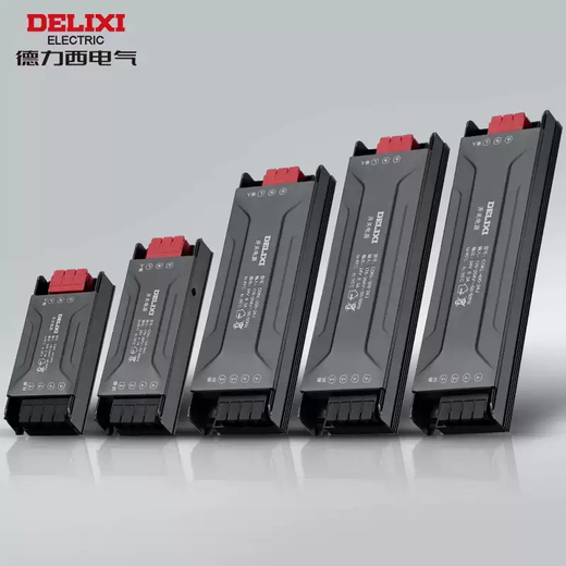 Delixi switching power supply 24V low voltage 12V linear light strip transformer 220V to DC switching power supply 60W24V2.5A switching power supply