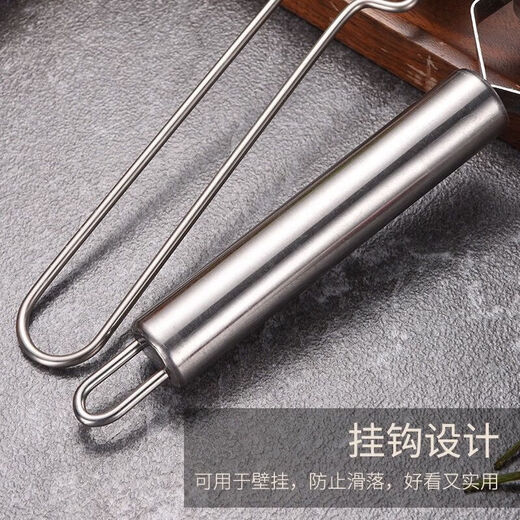 Xiongwochi kitchen household stainless steel tender meat tender meat hammer steak hammer pork chop double-sided solid new multi-functional thickened multi-functional meat loosener (active) 1 meat looser
