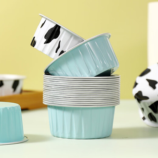 Jackino tin foil bowl tin foil box 30 pudding mold cake mold air fryer tin foil bowl baking tin foil cup