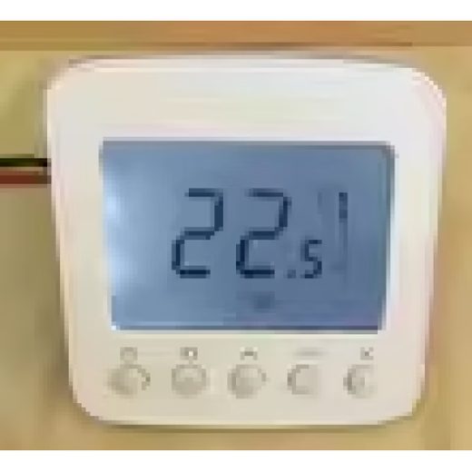 Honeywell LCD thermostat TF228WN central air conditioning panel fan coil controller switch TF228WN two pipes