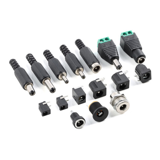 DC power plug and socket 002/005 3.5-1.1/1.35 5.5-2.1/2.5MM DC high temperature resistant DC-005_5.5-2.1_socket No Specifications