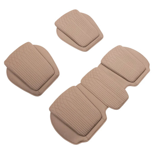 Chelsea Porsche Cojín de Asiento Cayenne Macan Panamera 718Taycan911 Cojín de Asiento de Auto Especial para Todas Las Estaciones Hermage Cuero de Napa Naranja/Algodón de Alta Resiliencia Fila Delantera/Cojín de Asiento*2+Cojín de Respaldo*2 4 Piezas