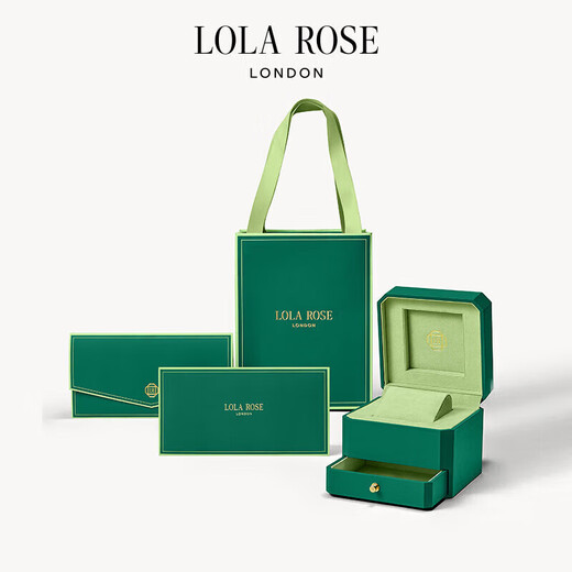 LOLA ROSE Lucky New Product Sugar Cube Watch Women's Birthday Gift New Year's Gift for Girlfriend and Wife