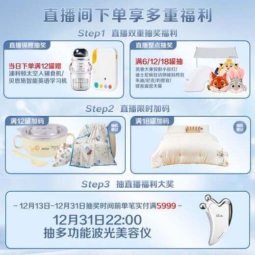 Wyeth Blue Diamond HMO infant formula milk powder 3 stages (12-36 months) 810g