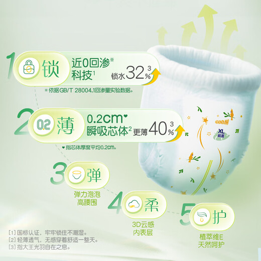 Dawang (GOO.N) Breath of Freedom pull-up pants XXL 20 pieces (≥15kg) microporous quick-absorbent core