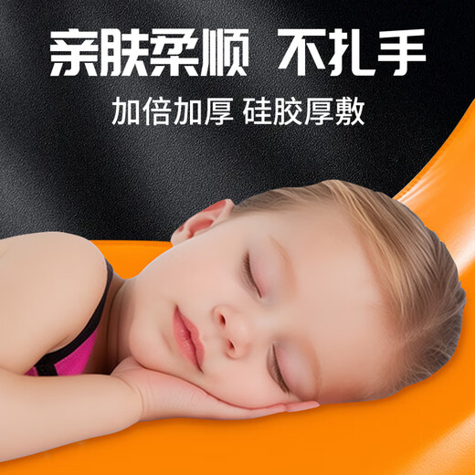 Universal medical fire-extinguishing blanket, commercial household fire-fighting certified fire-proof blanket, kitchen national standard fire-fighting blanket, fire-proof cloth, silicone double escape suit, 1.2 meters silicone + plug-free mask*2