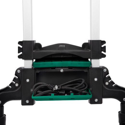 SATA portable folding trolley for cargo handling, multi-functional traction, express flatbed workshop portable turnover trolley 95504_Heavy duty plastic trolley