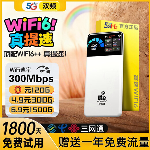 Xiaoxun Smart Portátil Inalámbrico WiFi Renta Mensual 9.9 Móvil Red 5G Power Bank Tráfico Ilimitado Internet Portátil Universal Wif6 Triple Netcom 2025 Nuevo Smart Car A Nivel Nacional 10,000 mAh Versión Top - Datos Gratis 1 Año - Doble Banda Doble Núcleo