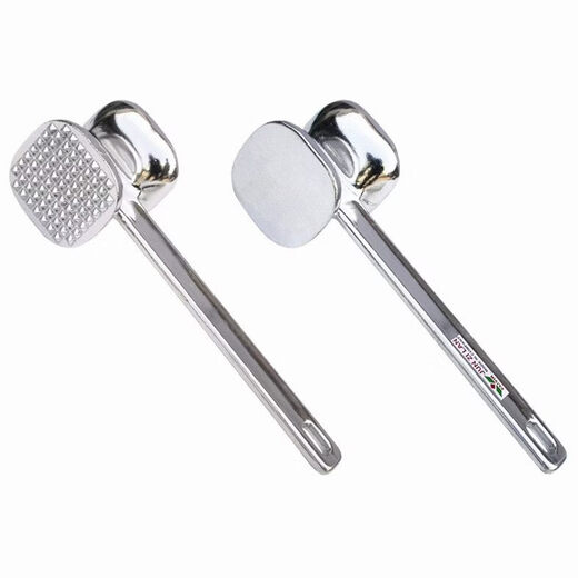 Woxuan meat hammer steak hammer steak tool steak hammer minced meat hammer large steak hammer meat floss hammer meat tool meat hammer round head small hammer