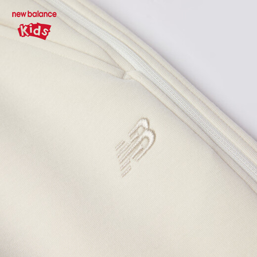 NEW BALANCEnb children's clothing children's girls' 26 spring new casual sports trousers ND4LG14072 light beige 110