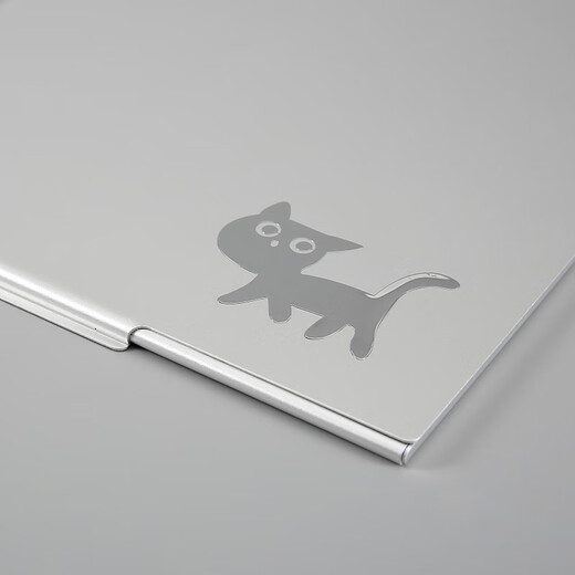 Bantang Jinse Mirror Portable Folding Makeup Mirror Small Mirror Women's Folding Portable Makeup Mirror Student Dormitory Desktop Desktop Flip Men's Large Stainless Steel Rectangle + Round