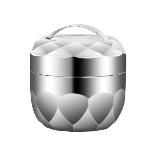 OEMG German imported quality stainless steel fast food cup instant noodle cup anti-scalding student dormitory canteen fast food cup can be tightened with 316 diamond insulated lunch box all steel model