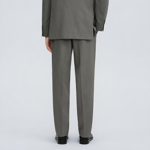 GXG男装 商场同款浅咖色合体套西西裤 2026春季新品G26X145014 浅咖色 M