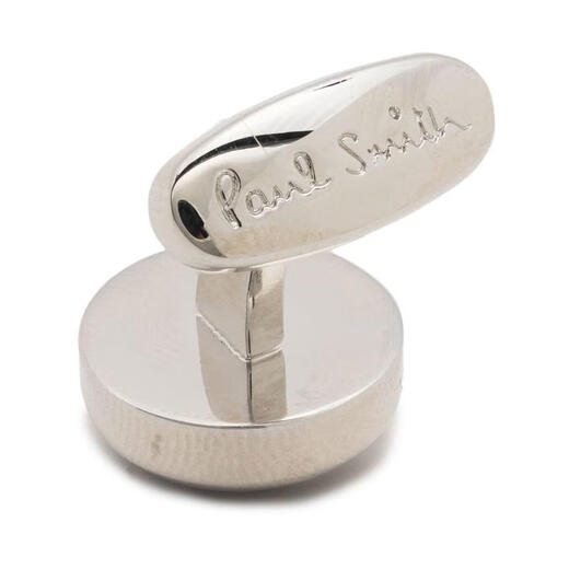 Paul Smith men's cufflinks fixed decorative metal silver-plated business banquet accessories silver 1 piece