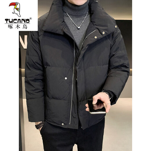 啄木鸟（TUCANO）男士羽绒服2025新款秋冬款潮牌男装2025年男款加厚超好看外套 焦糖色 M