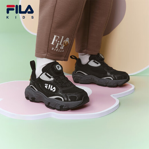 FILA children's shoes running shoes 2026 spring retro running shoes for boys and girls