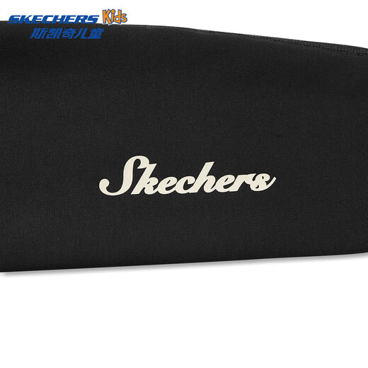 Skechers Skechers children's knitted leggings autumn and winter girls black slim basic versatile elastic pants L126G024 carbon black /0018 120