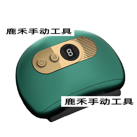 Intelligent Facial Bianstone Gua Sha Board Electric Facial Lifting Massage Beauty Microcurrent Introduction Instrument Tendon and Meridian Brush Bianstone Version Green