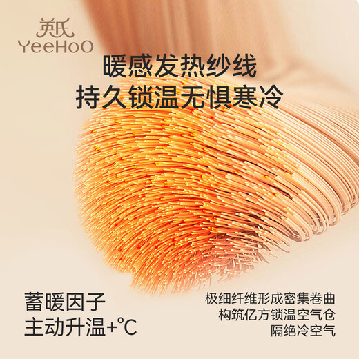 YEEHOO children's autumn and winter hat children's knitted windproof ear protection woolen hat warm hat striped contrasting color knitted hat No Specifications