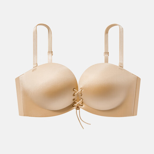 YOUKESHU strapless underwear women's push-up non-slip tube top seamless breast-retracting ballet style bra women's 2025 new model Mobeika One size fits all 70ABC Suitable for bottom circumference 68-72