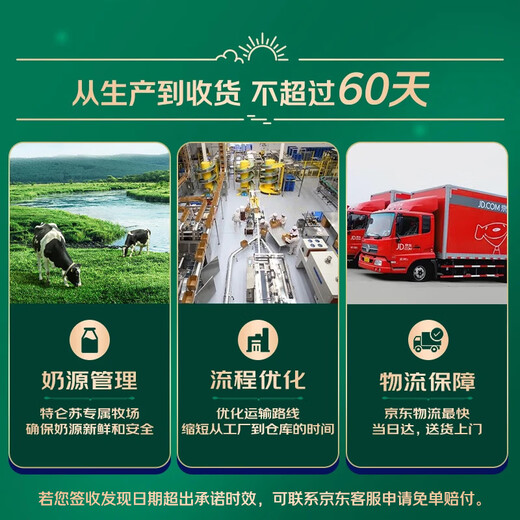 Mengniu Fresh Date Deluxe Organic Pure Milk Dream Cap 250ml*16 boxes New Year gift box