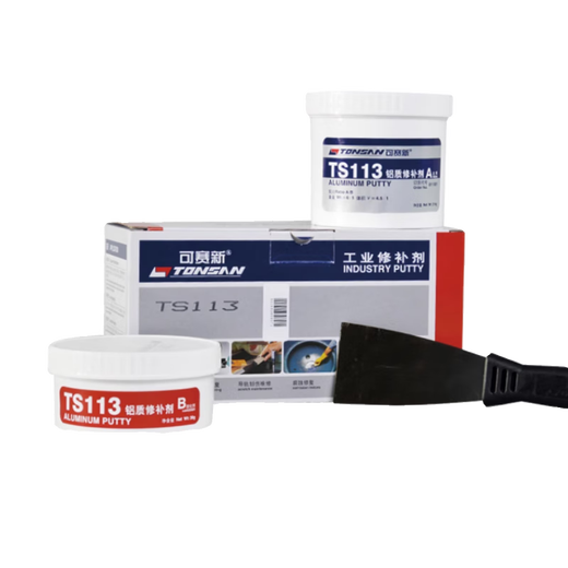 Kesai new repair agent ts112 steel ts113 aluminum ts111 cast iron high temperature resistant industrial metal glue TS406 corrosion resistant coating (500g)