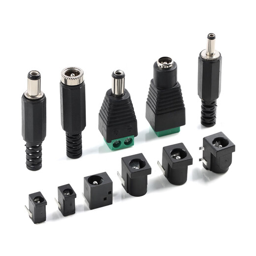 DC power plug and socket 002/005 3.5-1.1/1.35 5.5-2.1/2.5MM DC high temperature resistant DC-005_5.5-2.1_socket No Specifications
