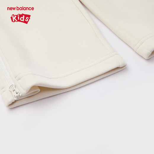 NEW BALANCEnb children's clothing children's girls' 26 spring new casual sports trousers ND4LG14072 light beige 110