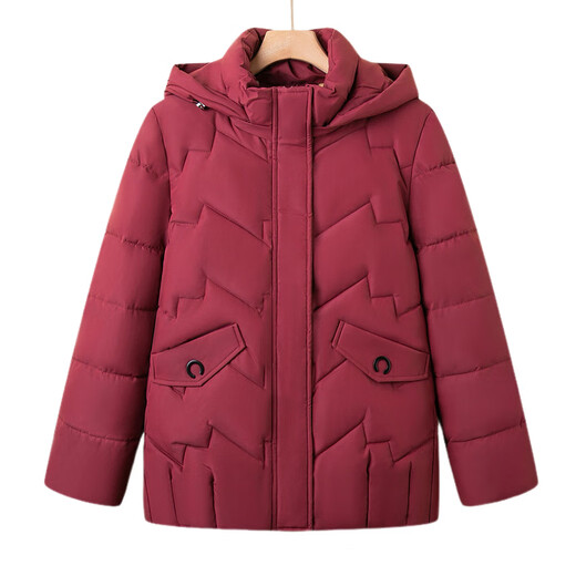 Fengxiao mother's winter coat, cotton-padded jacket, women's style, 50 and 60 years old, stylish elderly cotton-padded jacket, plus velvet and thickening, 2026 New Year's clothes