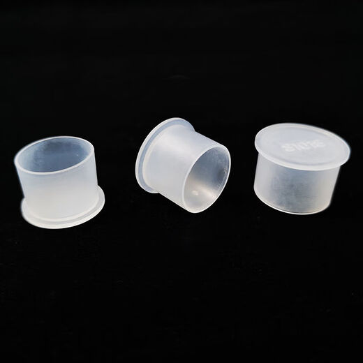 Fantasy white PE plastic thread protective cover dust-proof screw cap thread protective cover for external thread pipe cap TM6 50 pieces