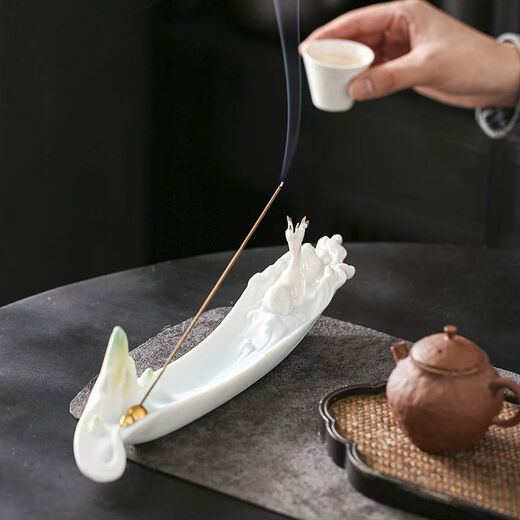 Shantou Lincun Yiluxiang ceramic incense burner household aromatherapy ornaments Yiluxiang wire stove + Eli account 0g